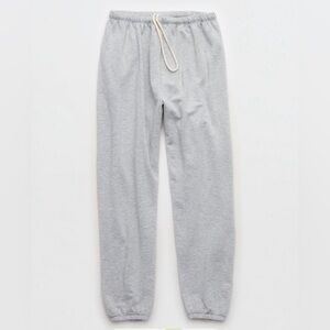 Offline by aerie OTT fleece full length jogger size L grey LIKE NEW